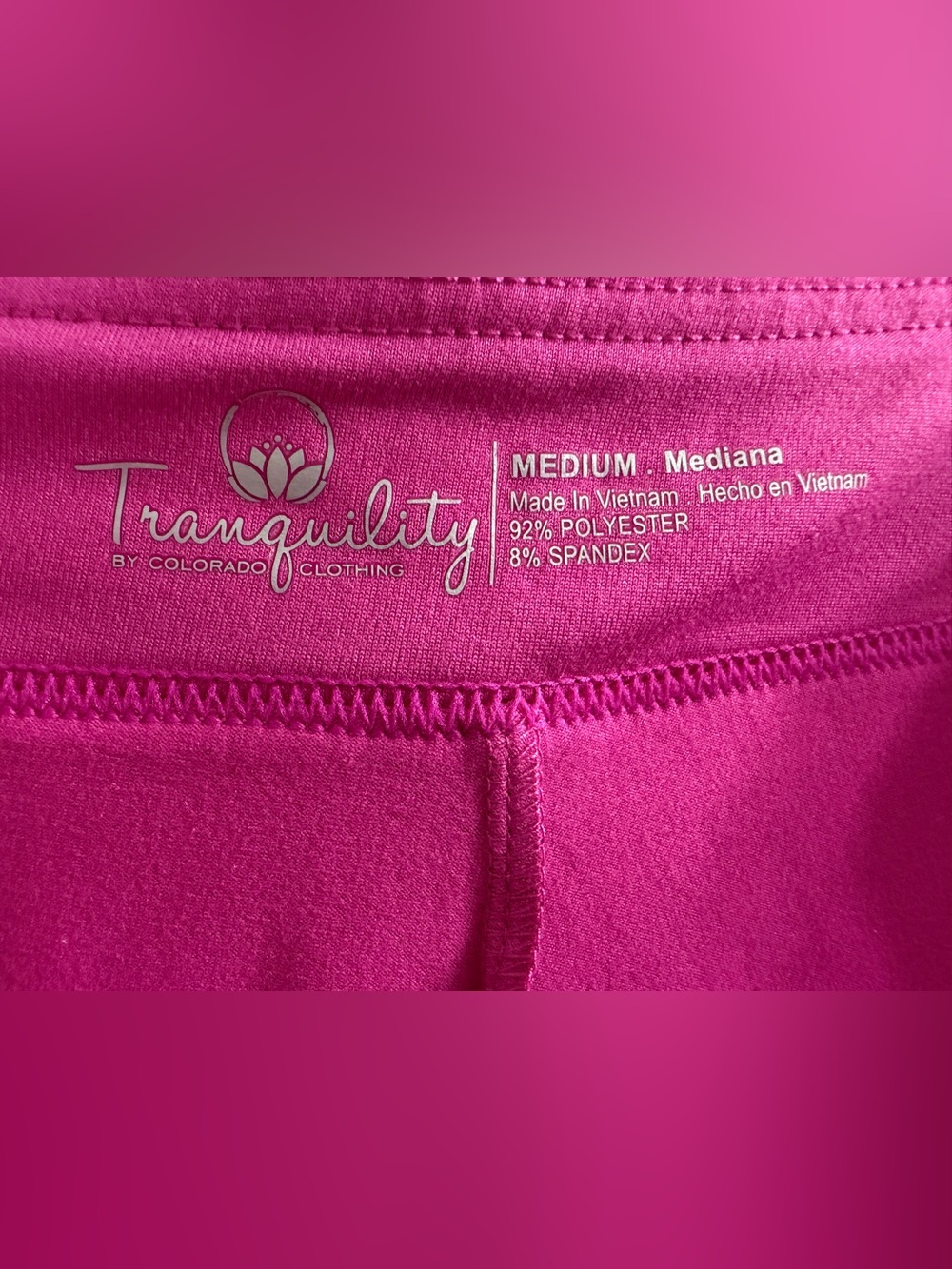 Tranquility Pink and Purple Floral Skater Skirt Sz M Tenniscore Athleisure - Picture 2 of 5